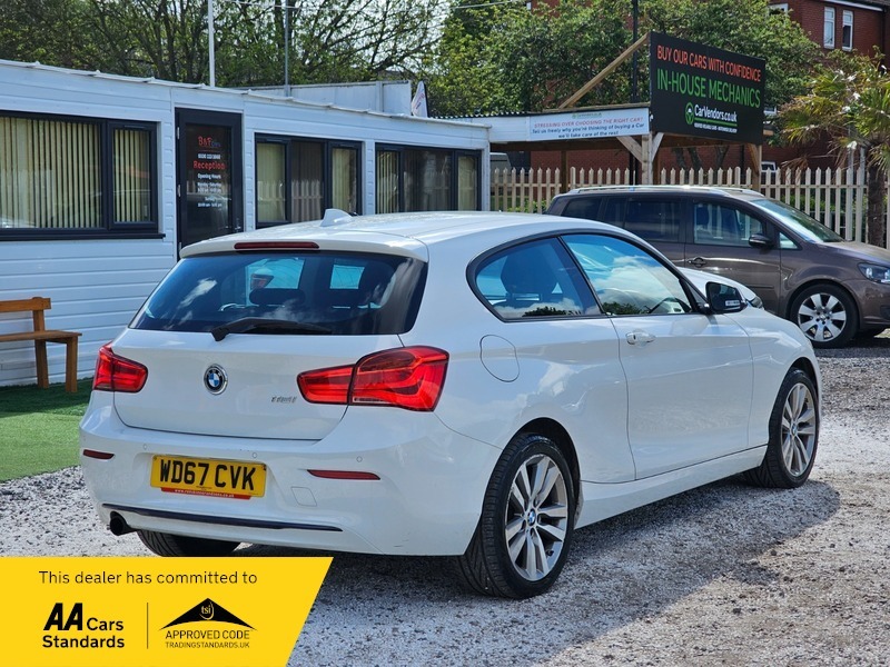 BMW 1 Series 1.5 118I Sport WD67CVK White #5
