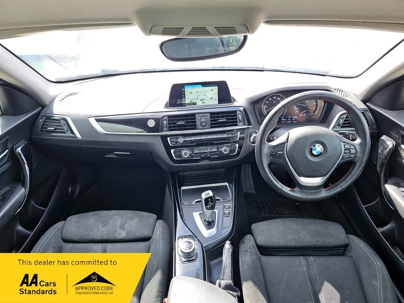 BMW 1 Series 1.5 118I Sport WD67CVK White #3