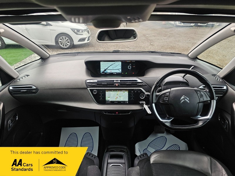 Citroen C4 Picasso 1.6 Bluehdi Flair Eat6 WU66KAA Black #3