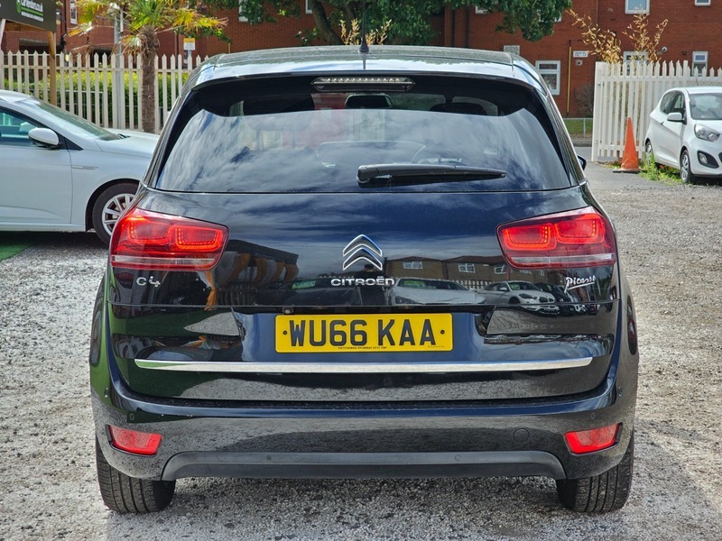 Citroen C4 Picasso 1.6 Bluehdi Flair Eat6 WU66KAA Black #6