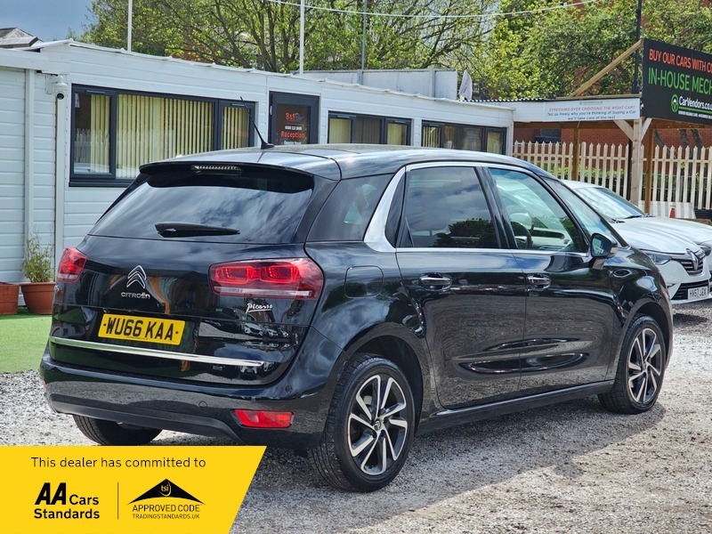 Citroen C4 Picasso 1.6 Bluehdi Flair Eat6 WU66KAA Black #5