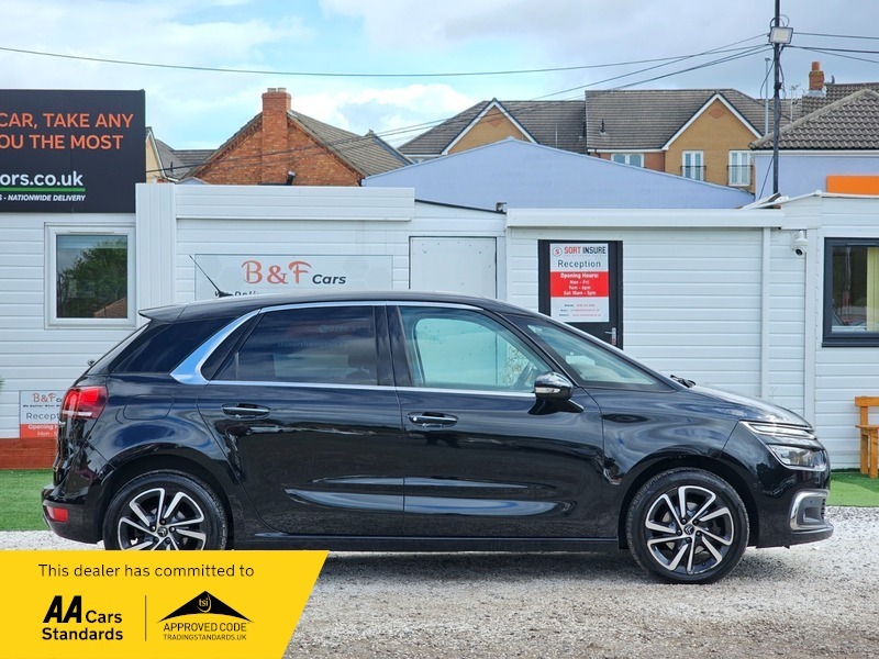 Citroen C4 Picasso 1.6 Bluehdi Flair Eat6 WU66KAA Black #4