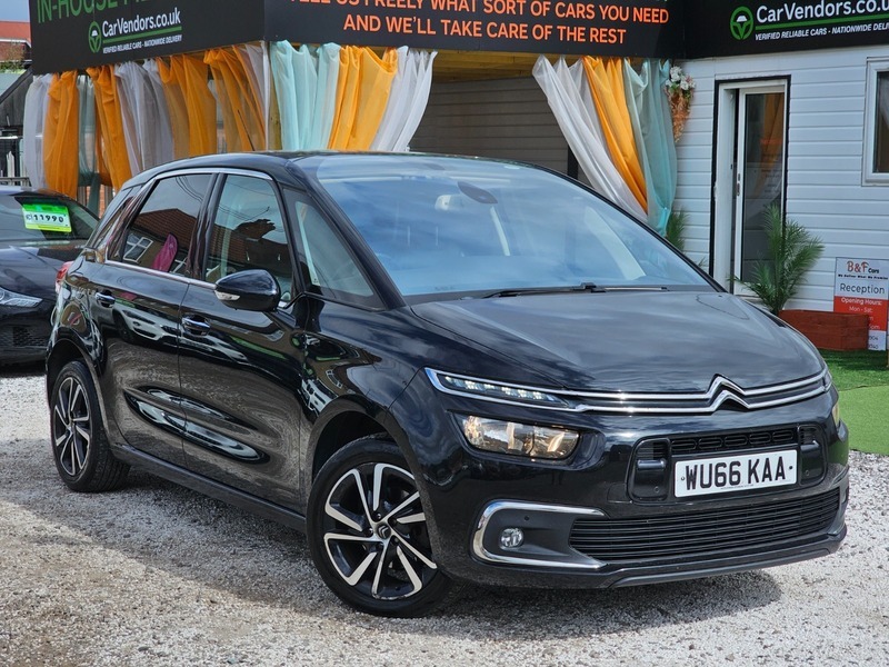 Citroen C4 Picasso 1.6 Bluehdi Flair Eat6 Black