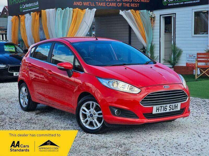 Ford Fiesta 1.0T Ecoboost Zetec Euro Red