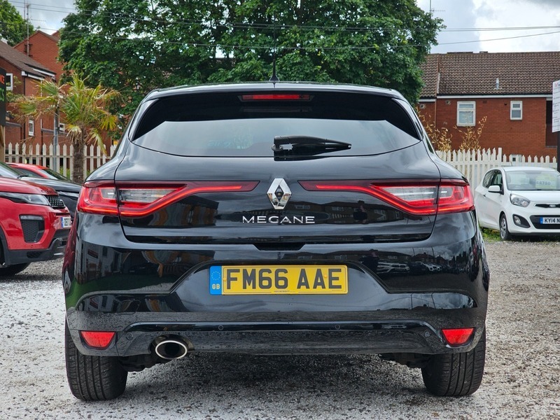 Renault Megane 1.5 Dci Dynamique S FM66AAE Black #6