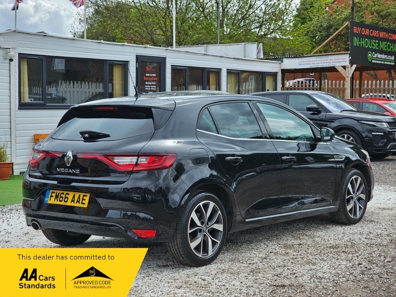 Renault Megane 1.5 Dci Dynamique S FM66AAE Black #5