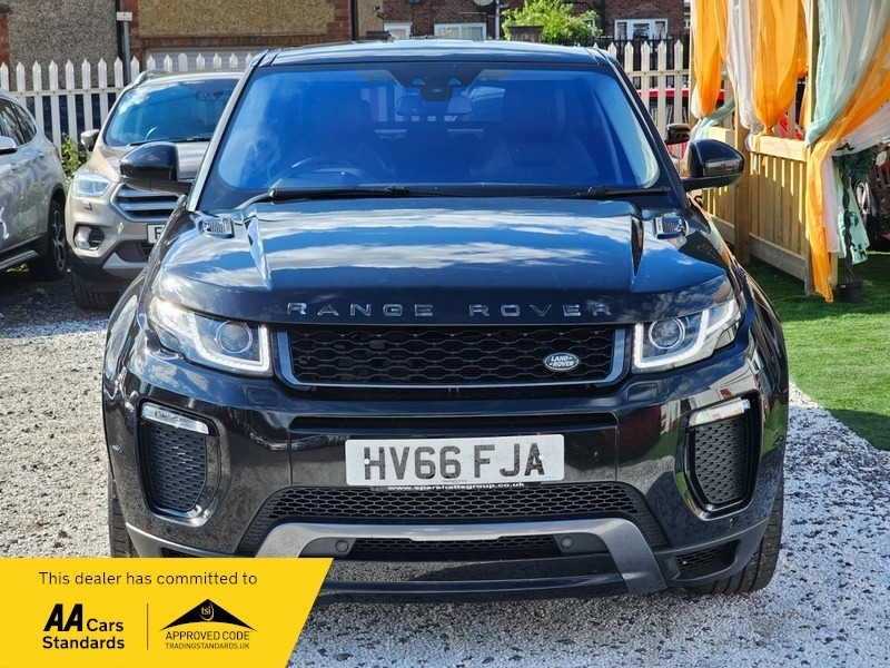 Land Rover Range Rover Evoque 2.0 Td4 Hse Dynamic HV66FJA Black #2