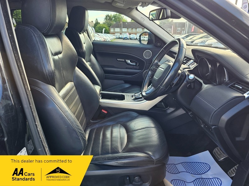 Land Rover Range Rover Evoque 2.0 Td4 Hse Dynamic HV66FJA Black #4
