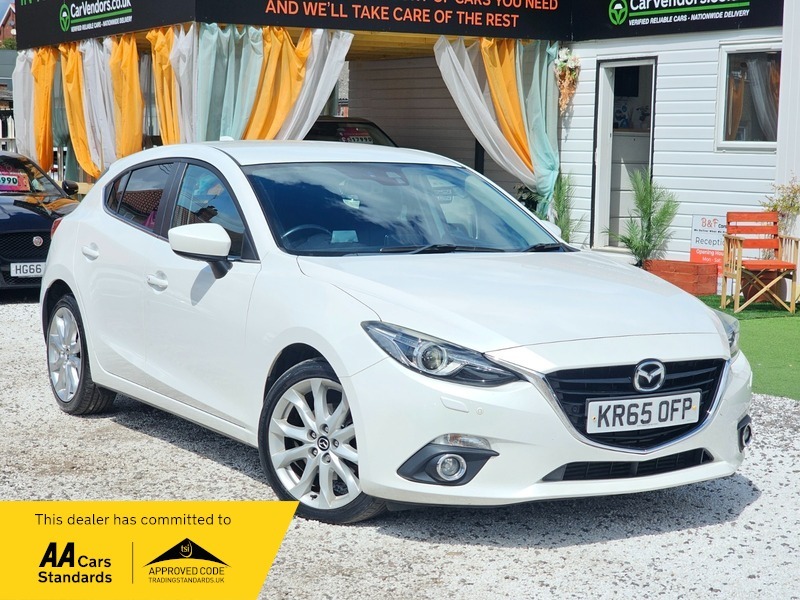 Mazda 3 2.2 Skyactiv-d Sport Nav White