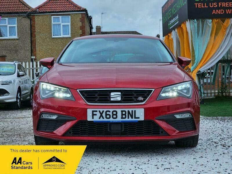 Seat Leon 1.5 Tsi Evo Fr FX68BNL Red #3