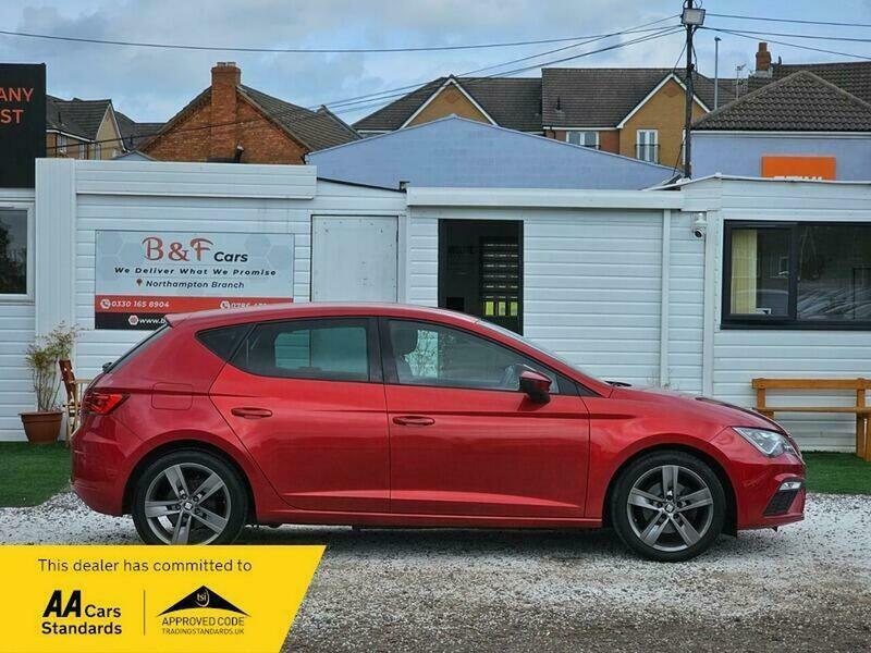 Seat Leon 1.5 Tsi Evo Fr FX68BNL Red #5
