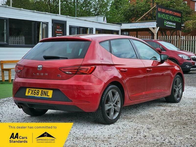 Seat Leon 1.5 Tsi Evo Fr FX68BNL Red #6