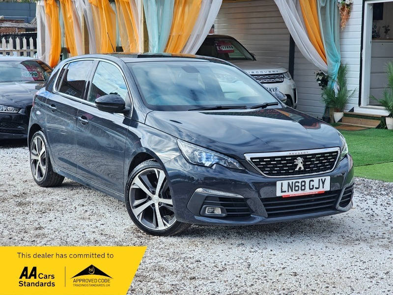 Peugeot 308 1.5 Bluehdi Gt Line Grey