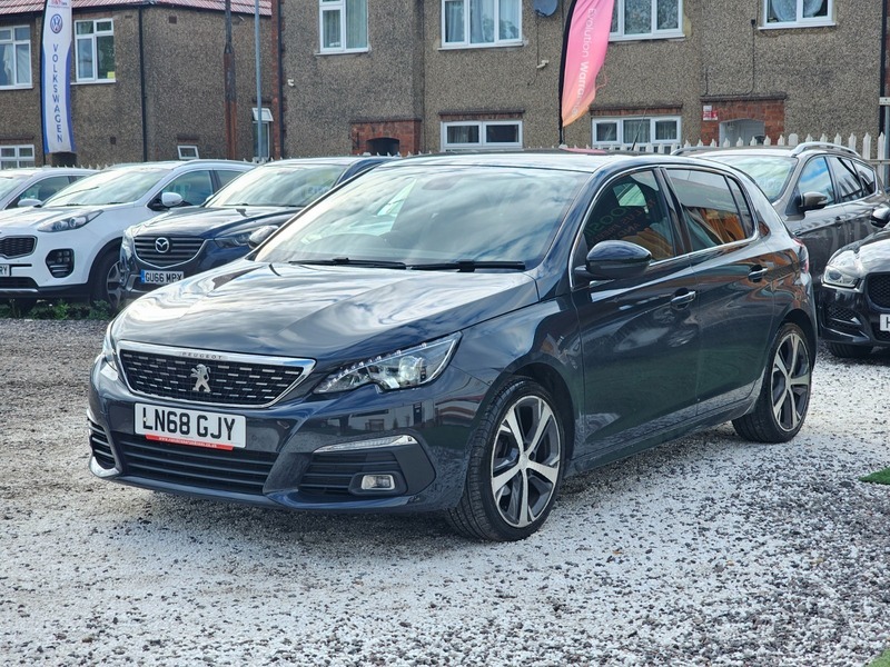 Peugeot 308 1.5 Bluehdi Gt Line LN68GJY Grey #6
