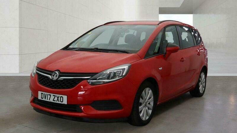 Vauxhall Zafira 1.4I Turbo Design Euro Red #2