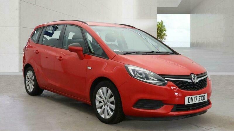 Vauxhall Zafira 1.4I Turbo Design Euro Red