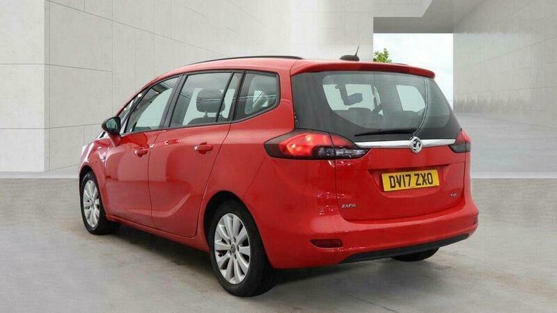 Vauxhall Zafira 1.4I Turbo Design Euro Red #5