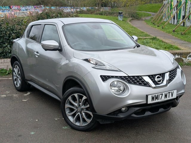 Nissan Juke 1.6 Tekna Xtron Euro 6 WM17WTV Silver #5