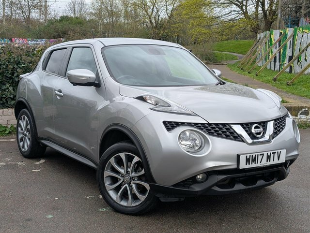 Nissan Juke 1.6 Tekna Xtron Euro 6 WM17WTV Silver #6
