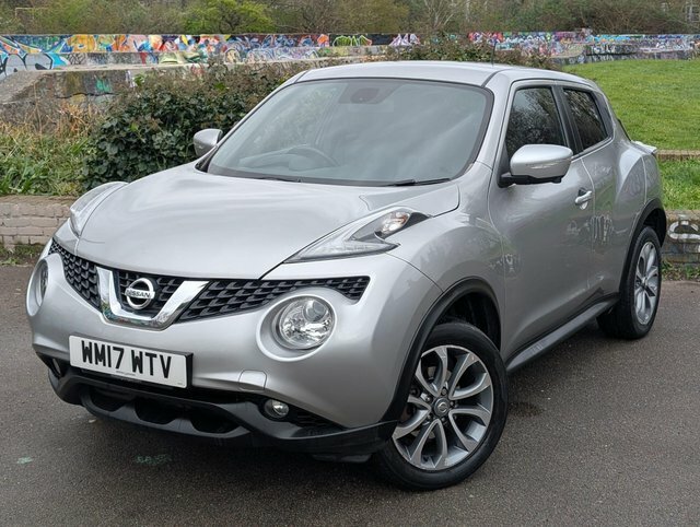 Nissan Juke 1.6 Tekna Xtron Euro 6 WM17WTV Silver #3