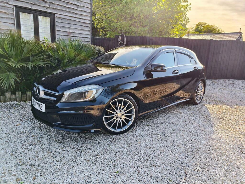 Mercedes-Benz A Class 1.6 A200 Blueefficiency Amg Sport Hatchback Pe KE63VGL Black #5