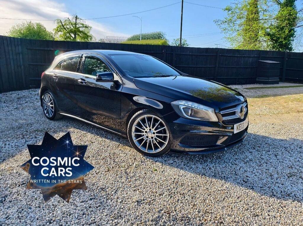 Mercedes-Benz A Class 1.6 A200 Blueefficiency Amg Sport Hatchback Pe KE63VGL Black #3