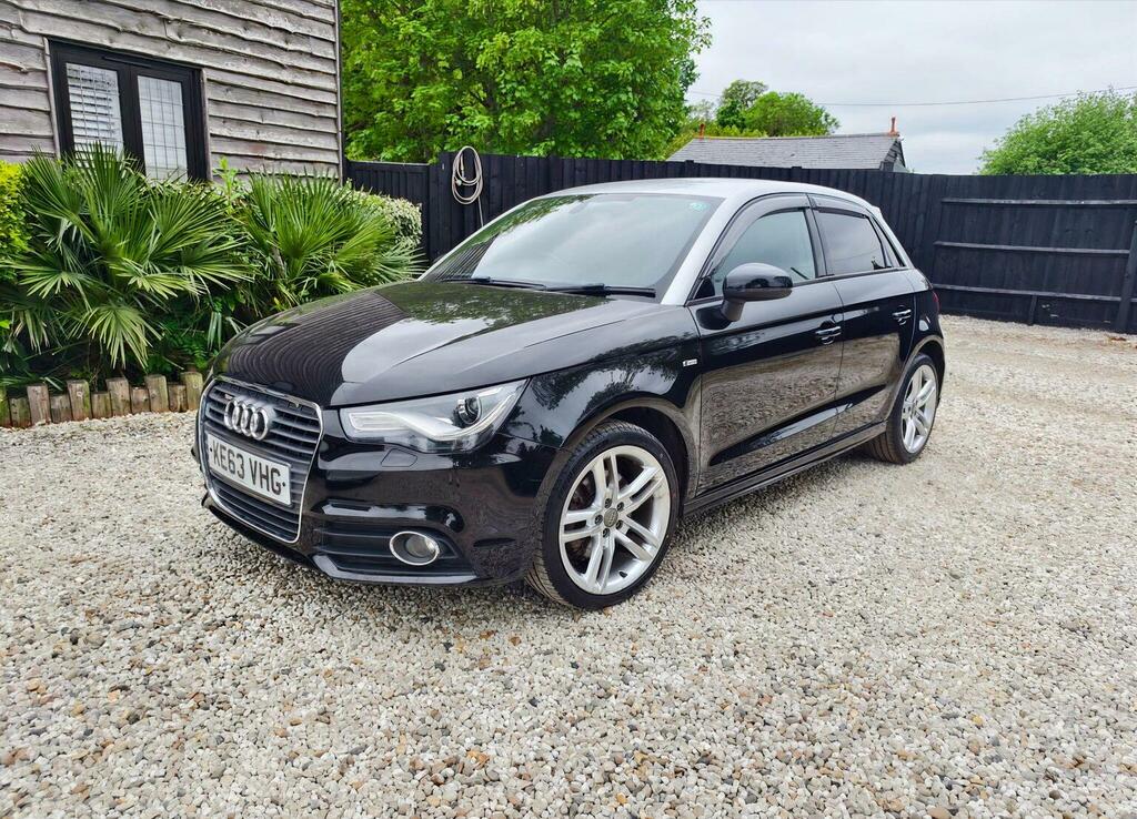 Audi A1 1.4 Tfsi S Line Sportback S Tronic Euro KE63VHG Black #5