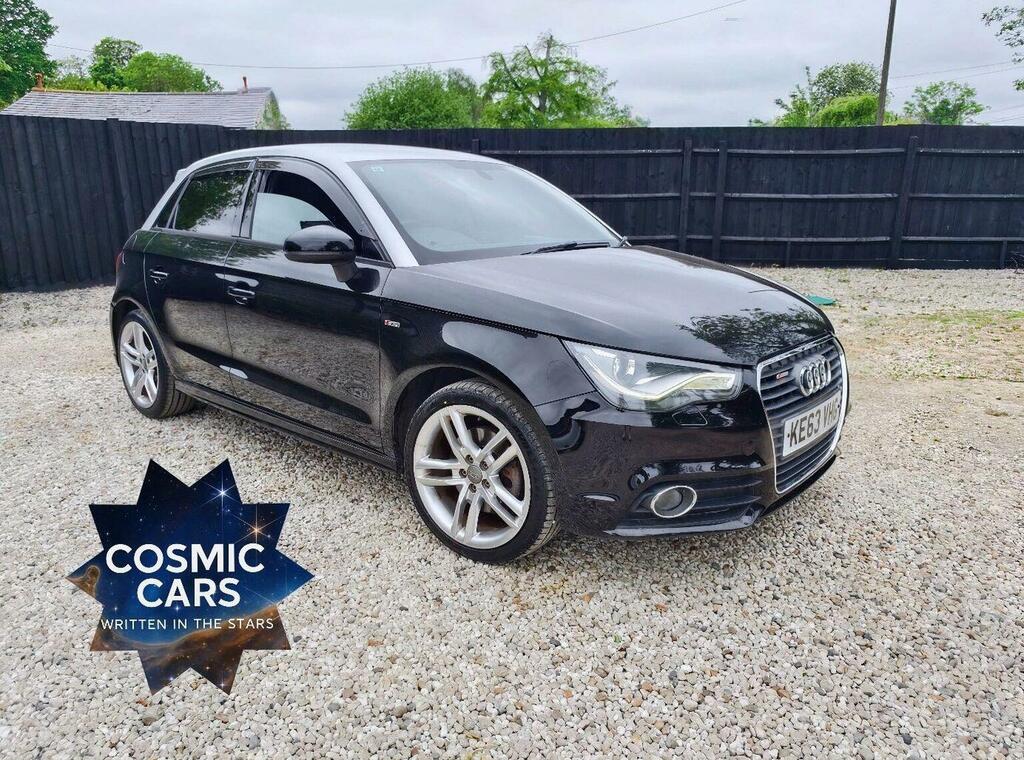 Audi A1 1.4 Tfsi S Line Sportback S Tronic Euro KE63VHG Black #3
