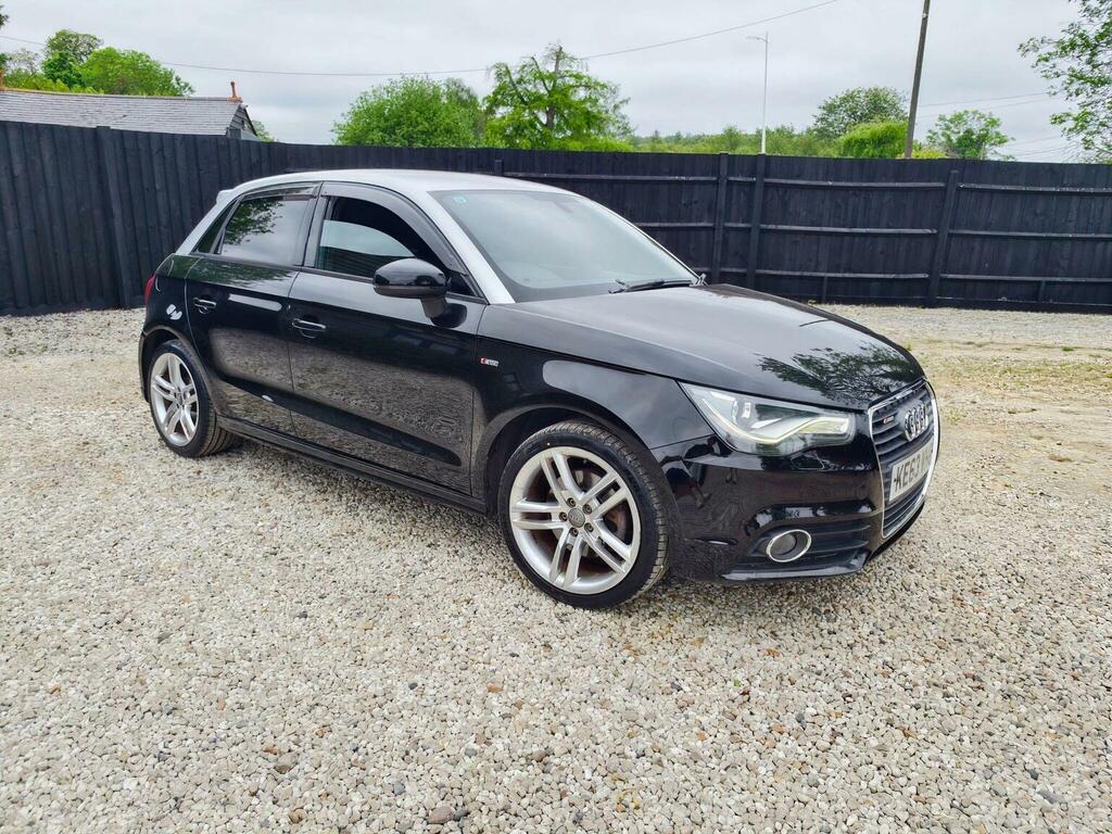 Audi A1 1.4 Tfsi S Line Sportback S Tronic Euro KE63VHG Black #6