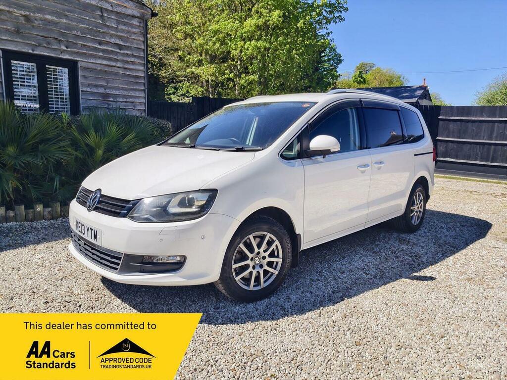 Volkswagen Sharan 1.4 Tsi Bluemotion Tech Se Nav Mpv Dsg White #6
