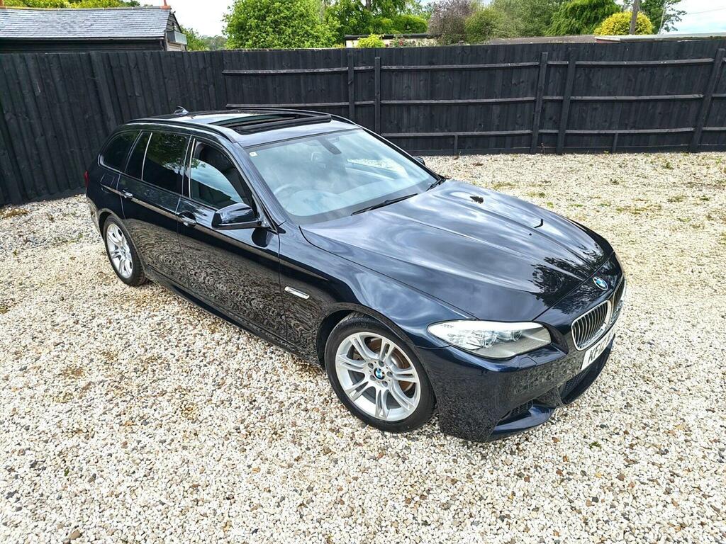 BMW 5 Series 2.0 520I M Sport Touring Euro 5 S Blue #5