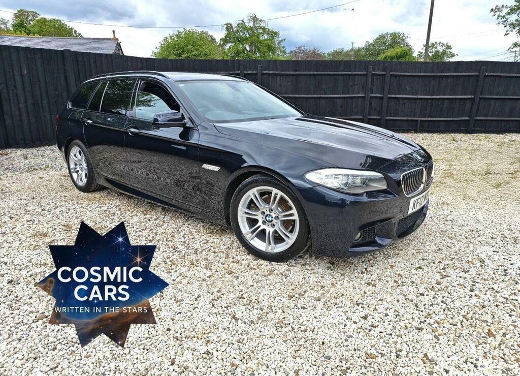 BMW 5 Series 2.0 520I M Sport Touring Euro 5 S Blue #2