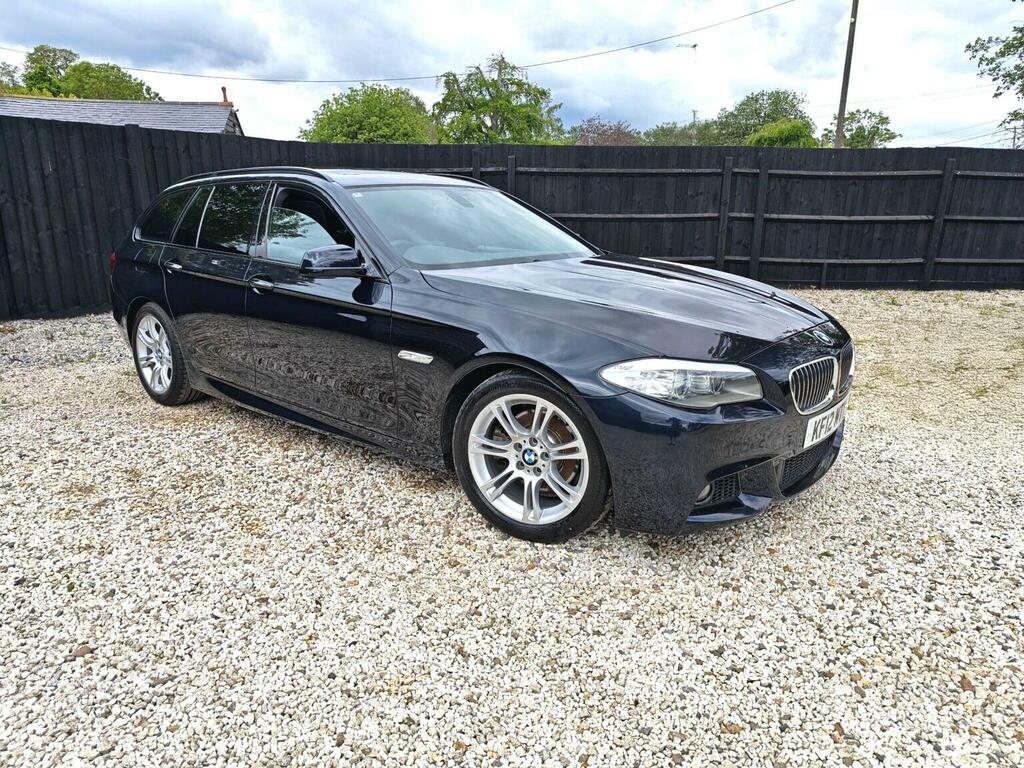 BMW 5 Series 2.0 520I M Sport Touring Euro 5 S Blue #4