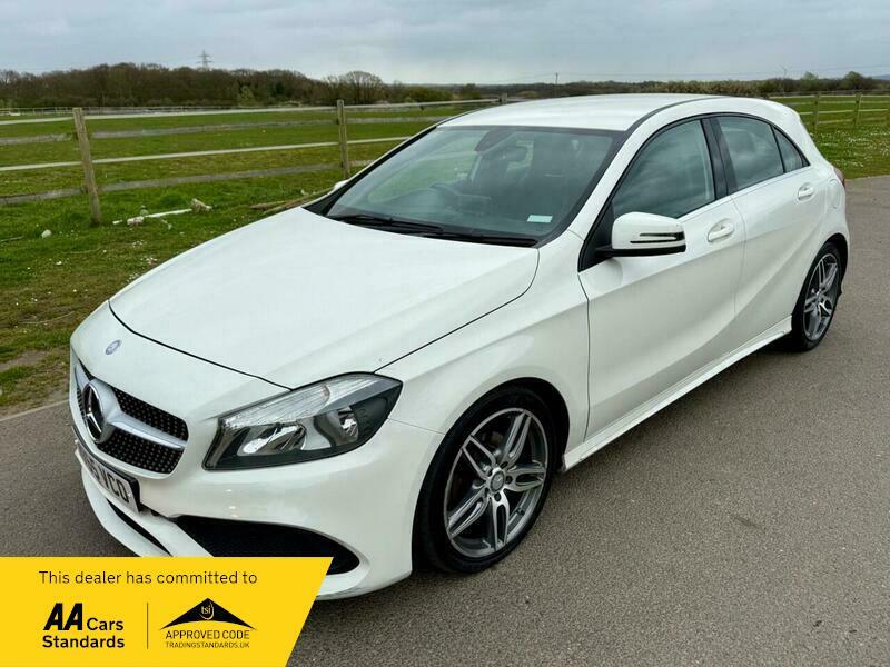 Mercedes-Benz A Class 2.1 A200d Amg Line NV65VCO White #3