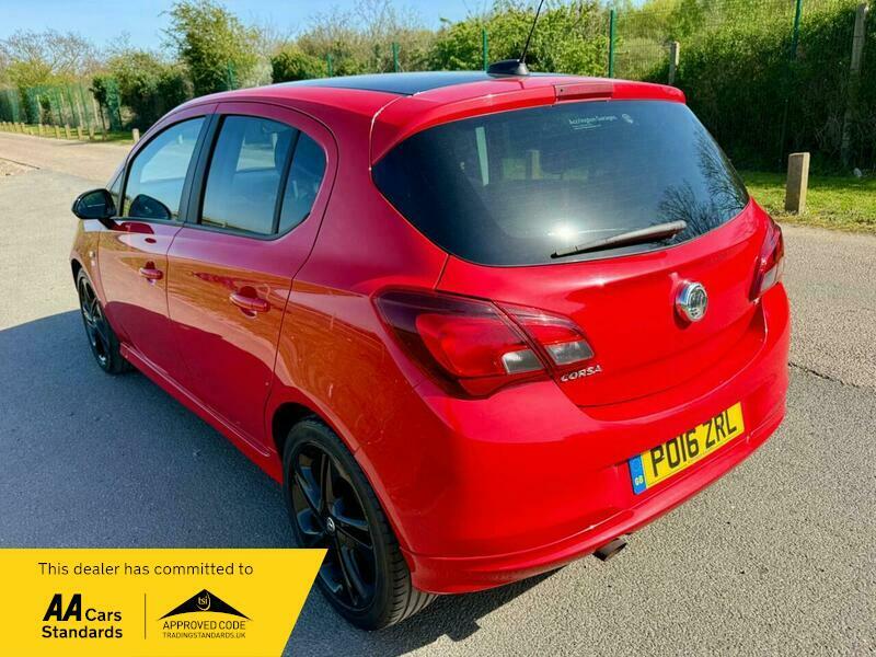 Vauxhall Corsa 1.4I Ecoflex Limited Edition PO16ZRL Red #4