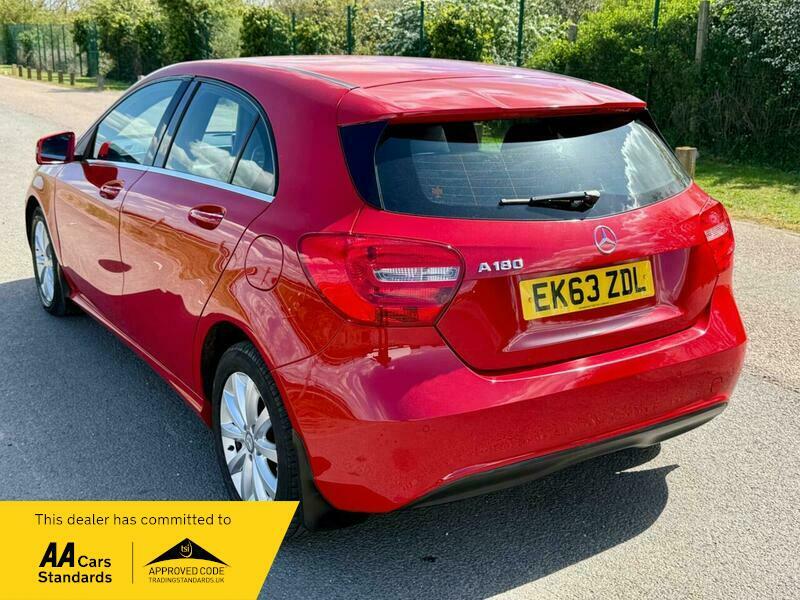 Mercedes-Benz A Class 1.6 A180 Se 7G-dct EK63ZDL Red #4