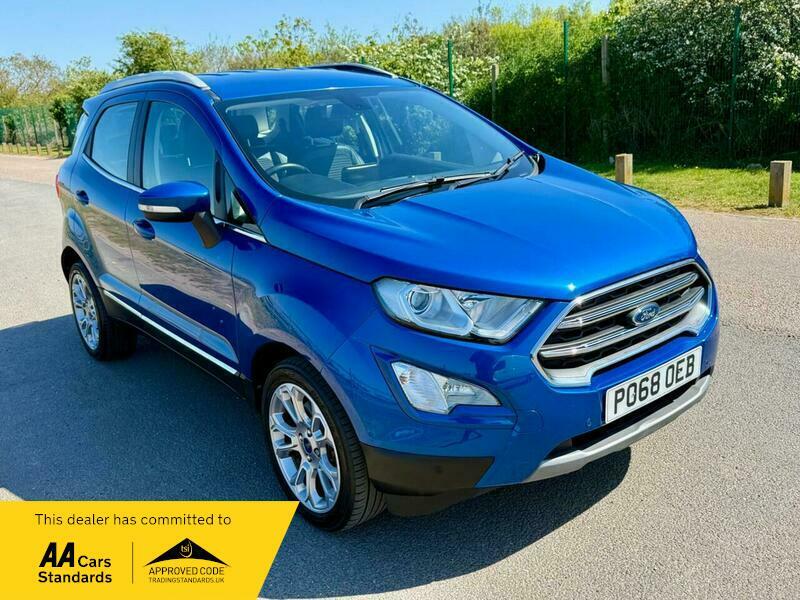 Ford Ecosport 1.0T Ecoboost Titanium Euro Blue
