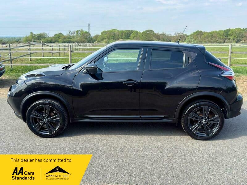 Nissan Juke 1.6 Tekna Euro 6 NV19YFT Black #6