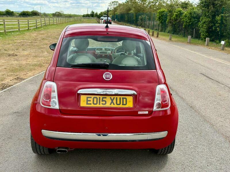 Fiat 500 1.2 Lounge Dualogic Euro EO15XUD Red #6
