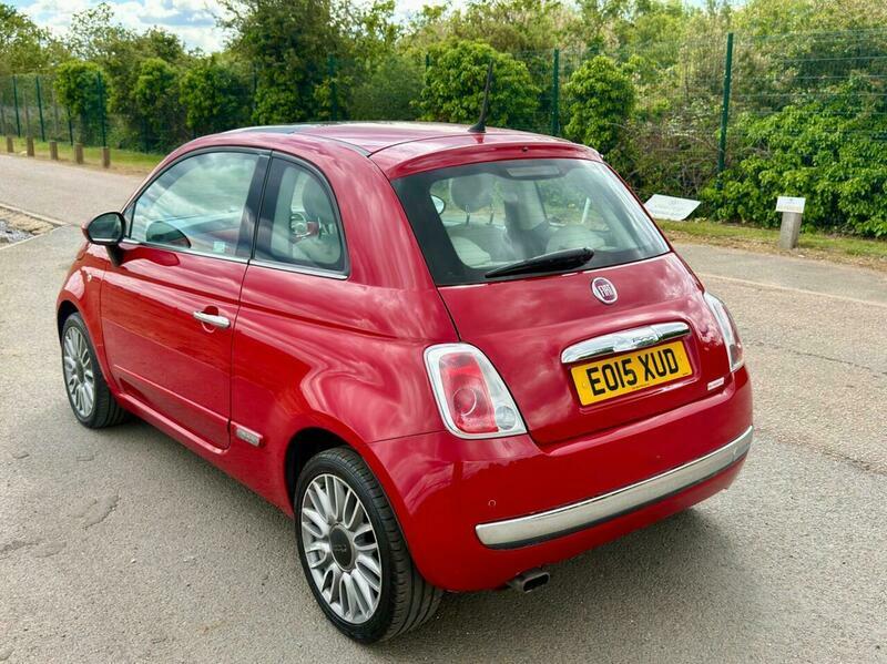 Fiat 500 1.2 Lounge Dualogic Euro EO15XUD Red #4