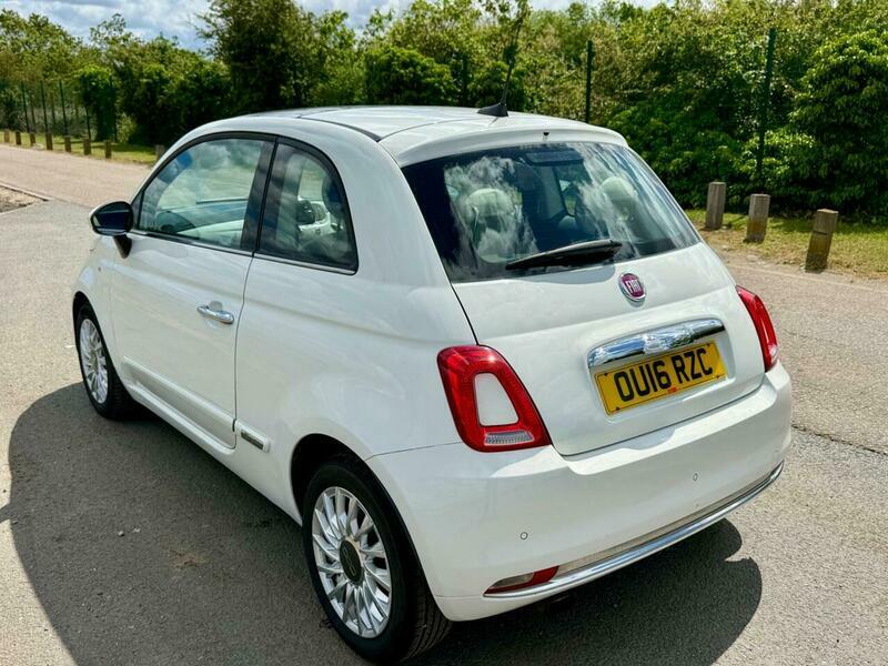 Fiat 500 0.9 Twinair Lounge Euro OU16RZC White #4
