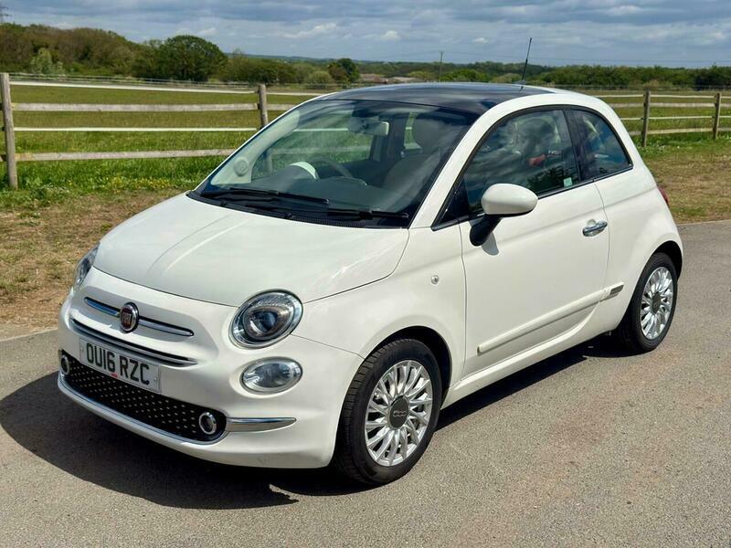 Fiat 500 0.9 Twinair Lounge Euro OU16RZC White #3