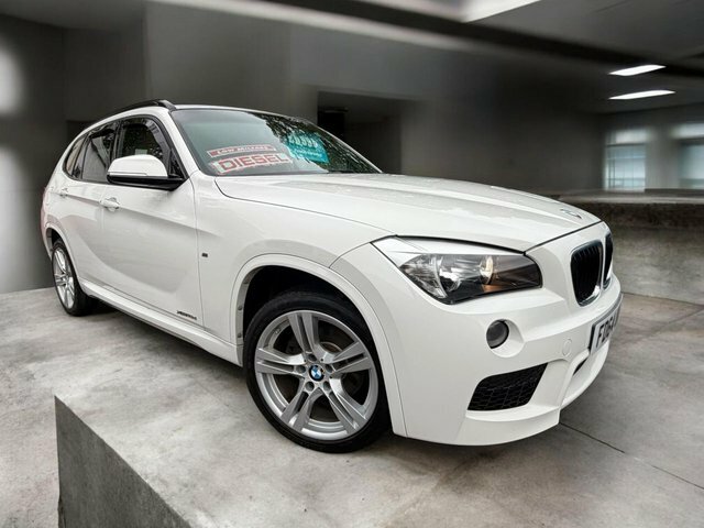 BMW X1 2.0 18D M Sport White #2