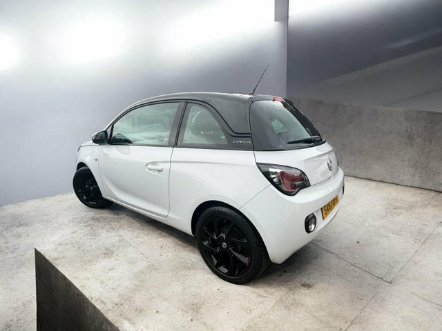 Vauxhall Adam 1.2I Ecoflex Energised Hatchback SA67UFX White #3