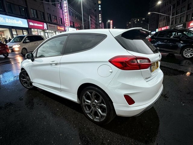 Ford Fiesta 1.0T Ecoboost St-line X DV18FZO White #6