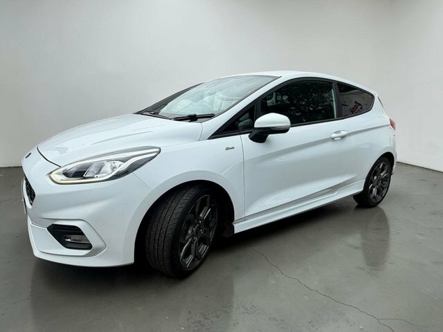 Ford Fiesta 1.0T Ecoboost St-line X DV18FZO White #4