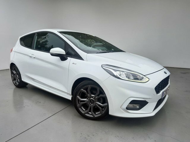 Ford Fiesta 1.0T Ecoboost St-line X DV18FZO White #2