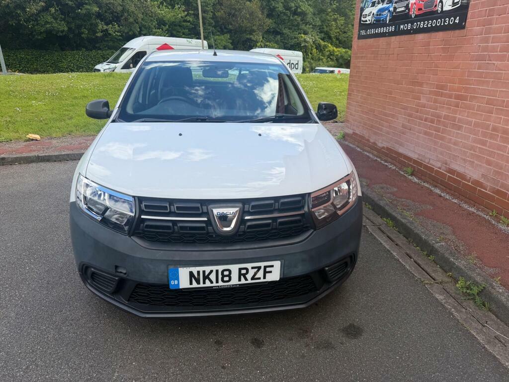 Dacia Sandero 1.0 Sce Access Euro 6 NK18RZF White #2