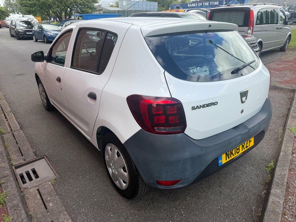 Dacia Sandero 1.0 Sce Access Euro 6 NK18RZF White #3