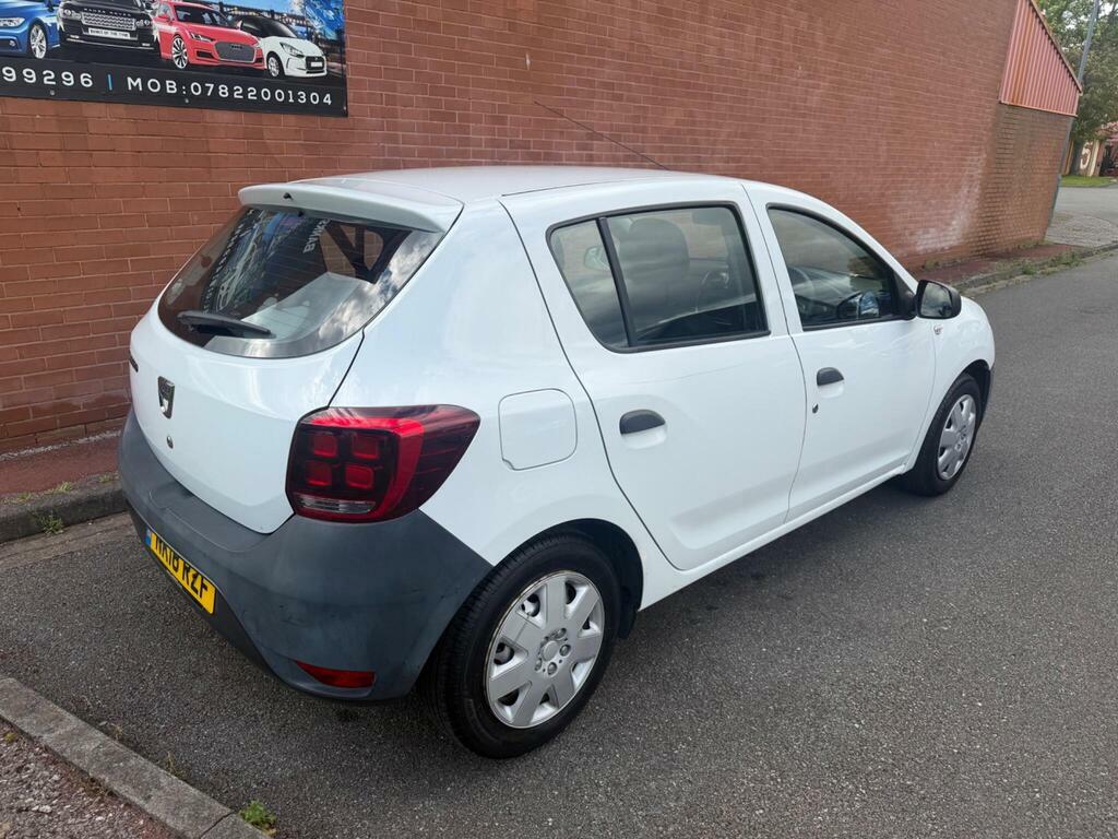 Dacia Sandero 1.0 Sce Access Euro 6 NK18RZF White #6